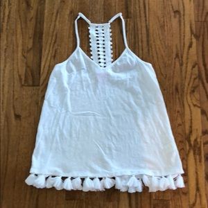 Lilly Pulitzer tassel tank